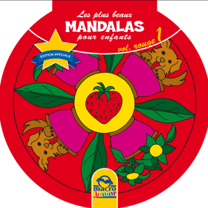 Plus Beaux Mandalas pour Enfants: Vol. Rouge 1