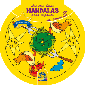 Plus Beaux Mandalas pour Enfants: Vol. Jaune 3